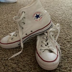 white high top Converse